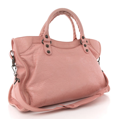 Balenciaga Agneau Classic Hardware City Rose Peche 4 of 17