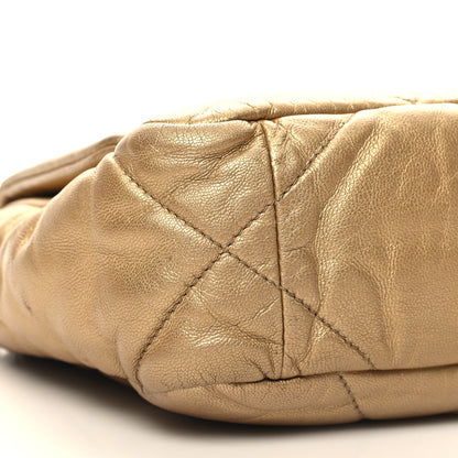 Chanel Metallic Lambskin Quilted Medium Chanel 19 Flap Gold 9 of 11