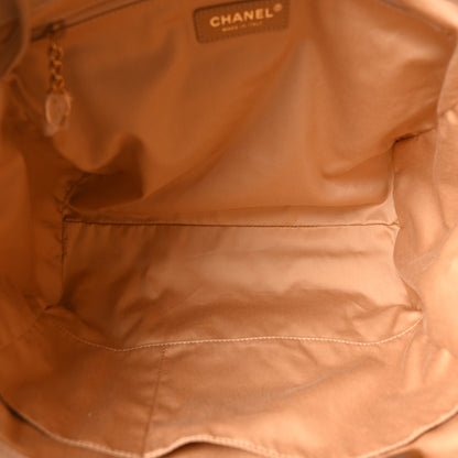 Chanel Straw Suede Calfskin Small Deauville Tote Beige 6 of 12