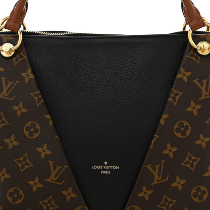 Louis Vuitton Monogram V Tote MM Black 8 of 11