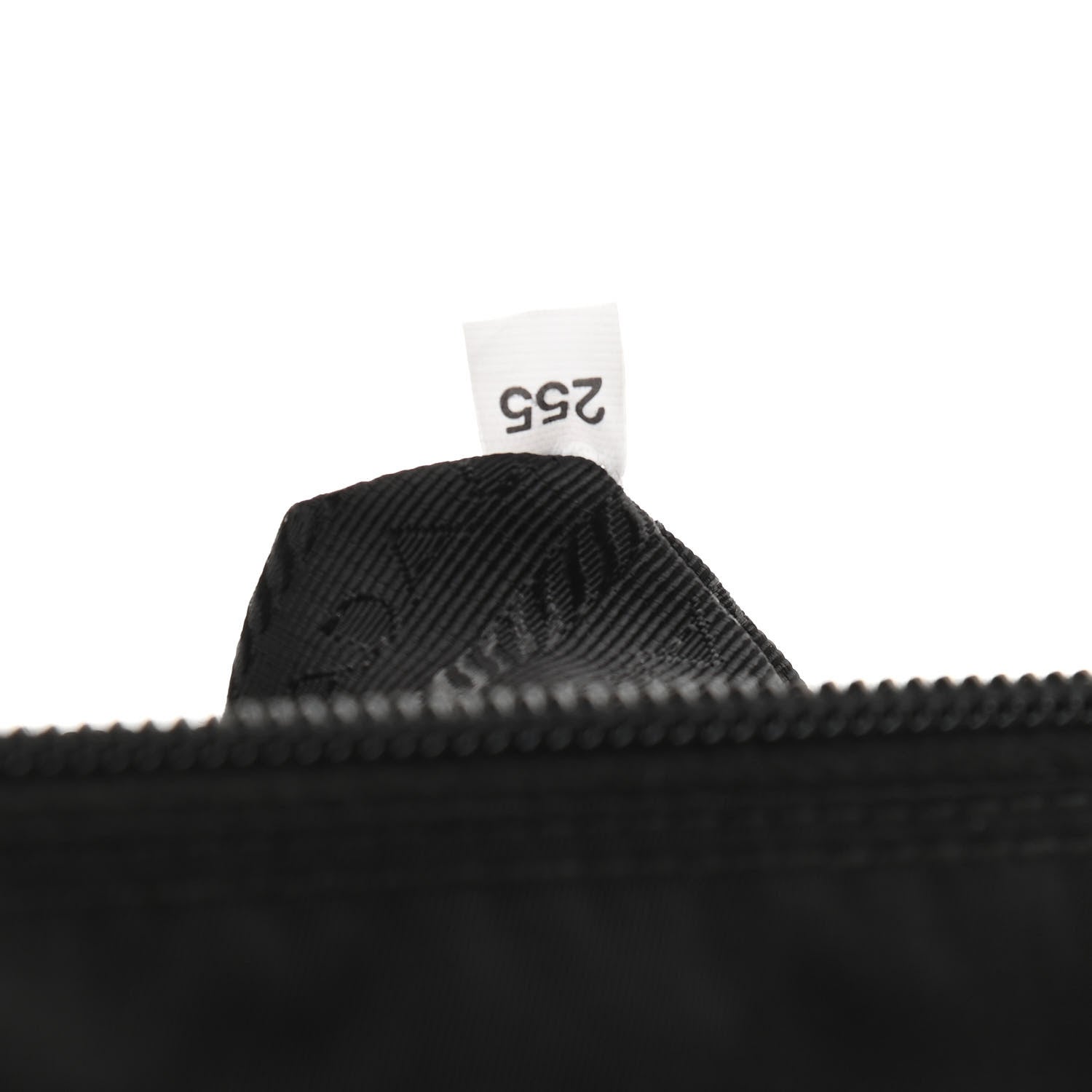 Prada Nylon Vela Saffiano Single Buckle Messenger Shoulder Bag Black 7 of 9