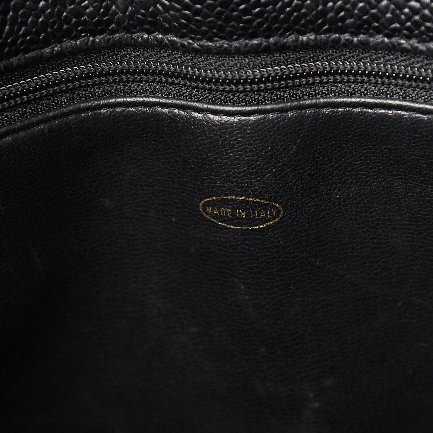 Chanel Caviar CC Shoulder Bag Black 6 of 12