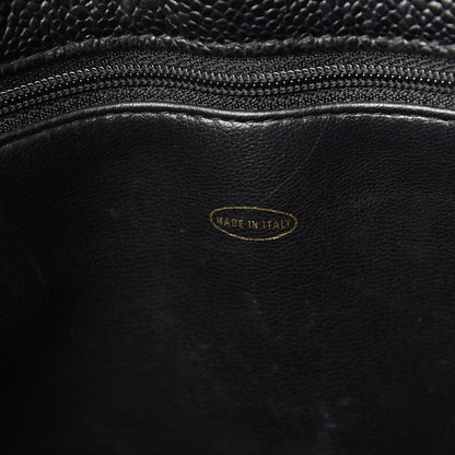 Chanel Caviar CC Shoulder Bag Black 6 of 12