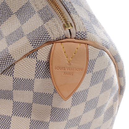 Louis Vuitton Damier Azur Speedy 35 5 of 9