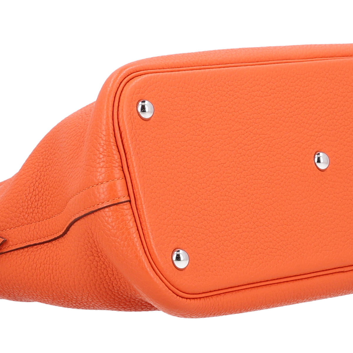 Hermes Taurillon Clemence Bolide 35 Orange 9 of 10