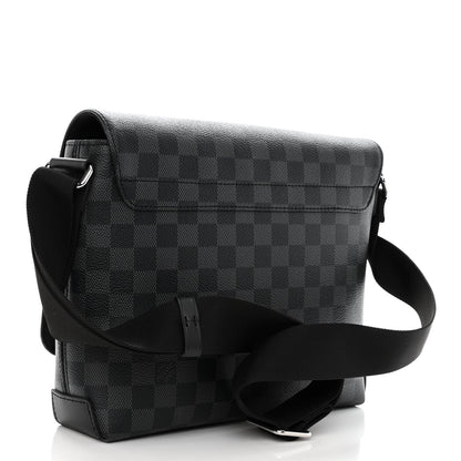 Louis Vuitton Damier Graphite District PM 3 of 9