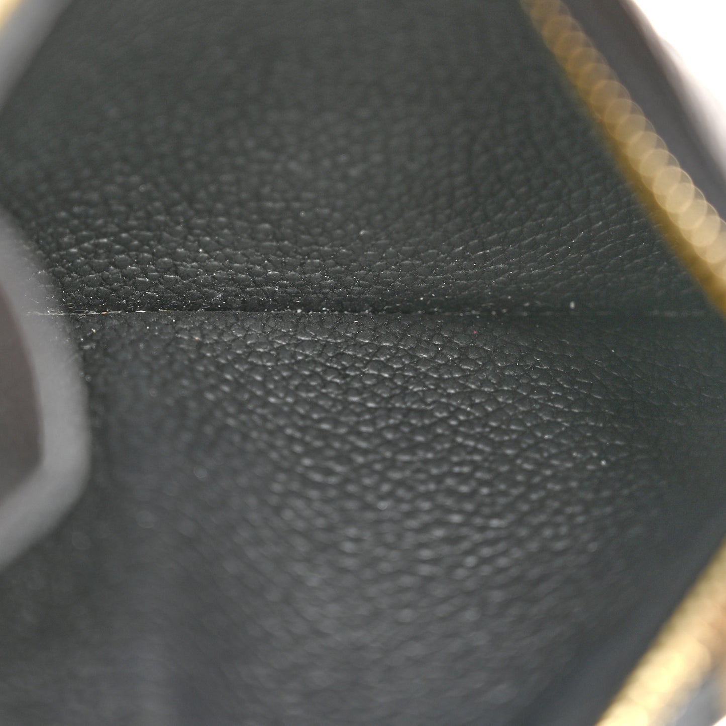 Empreinte Monogram Zipped Romy Card Holder Black