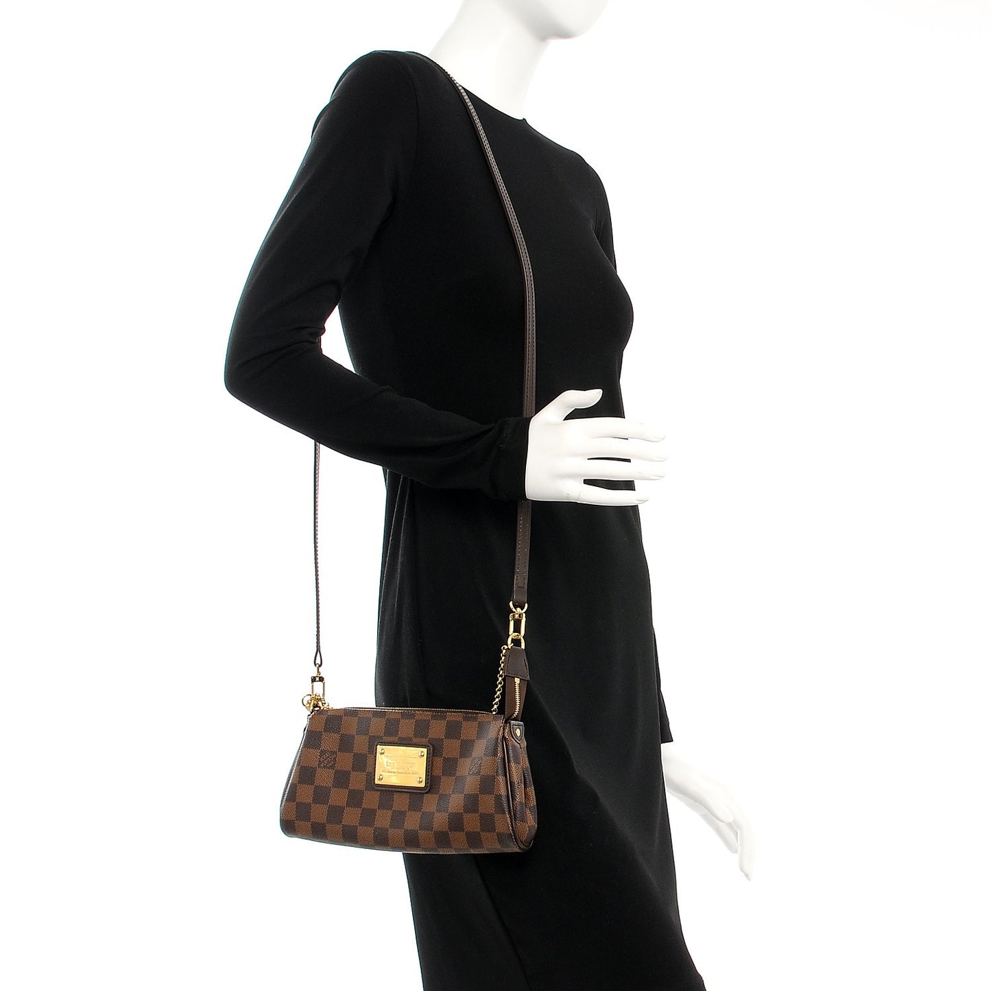 Damier Ebene Eva Clutch