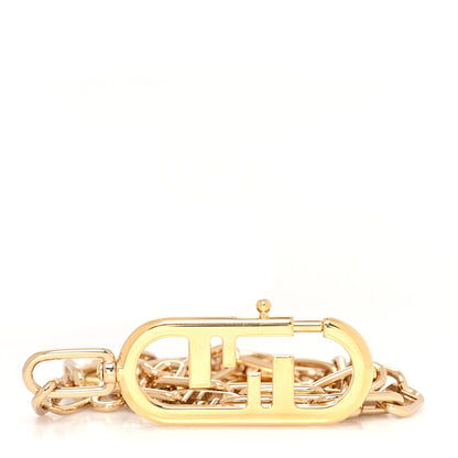 Fendi Metal O'Lock Strap You Gold 1 of 4