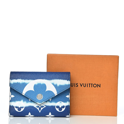 Louis Vuitton Monogram Escale Victorine Wallet Blue 7 of 7