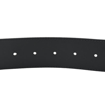Gucci Textured Calfskin Double G 40mm Belt 90 36 Black 6 of 7