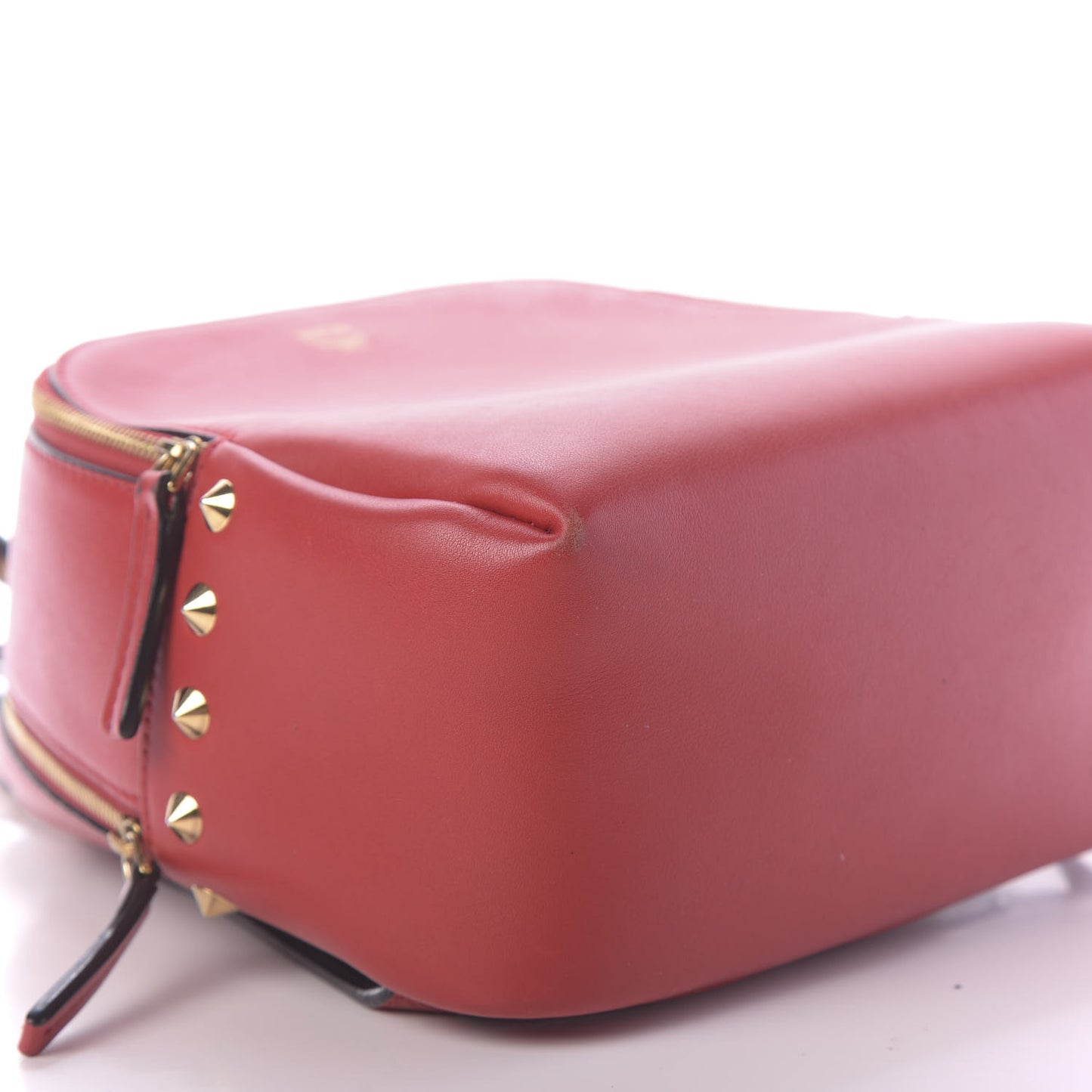 Calfskin Mini Duchess Polke Studs Backpack Red