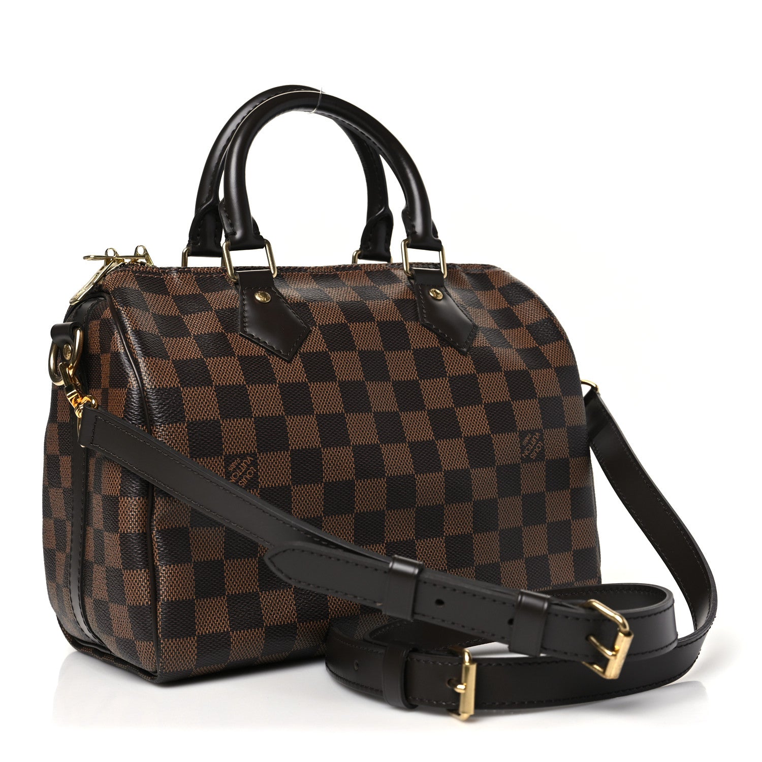 Louis Vuitton Damier Ebene Speedy Bandouliere 25 3 of 9
