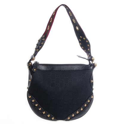 Gucci Monogram Pelham Small Shoulder Bag Black 1 of 7