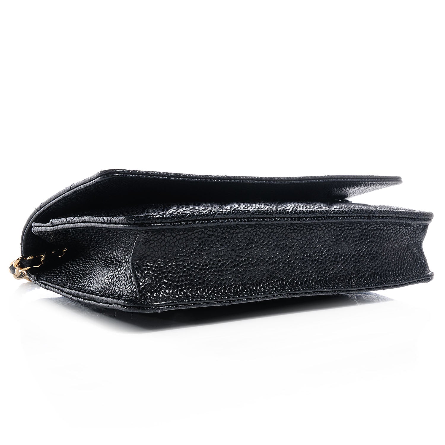 Chanel Caviar Quilted Wallet On Chain WOC Black 4 of 8