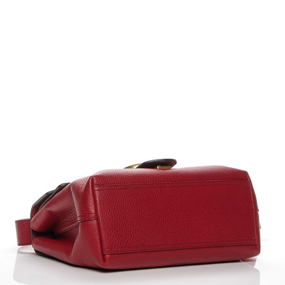 Gucci Cellarius Calfskin GG Marmont Shoulder Bag Vulcanic Red 4 of 6