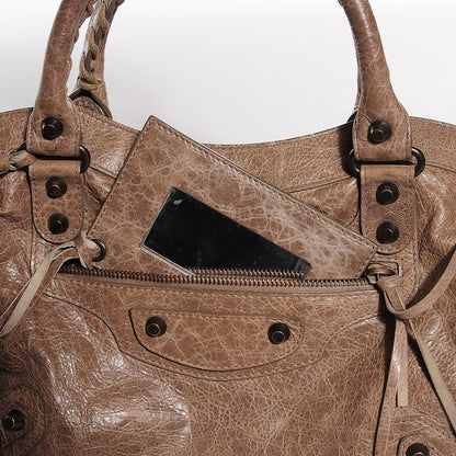 Balenciaga Agneau Classic Hardware Town Gris Poivre 11 of 14