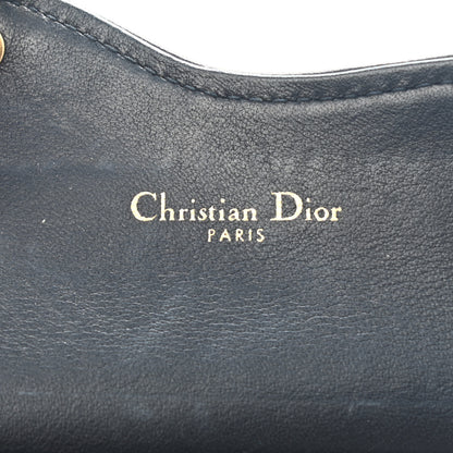 Christian Dior Oblique Saddle Card Holder Blue 5 of 6