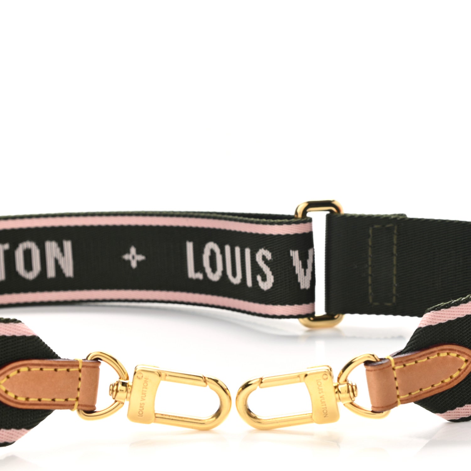 Louis Vuitton Nylon Bandouliere Shoulder Strap Kaki 3 of 6
