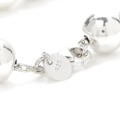 Tiffany Sterling Silver 10mm HardWear Ball Bracelet 5 of 5