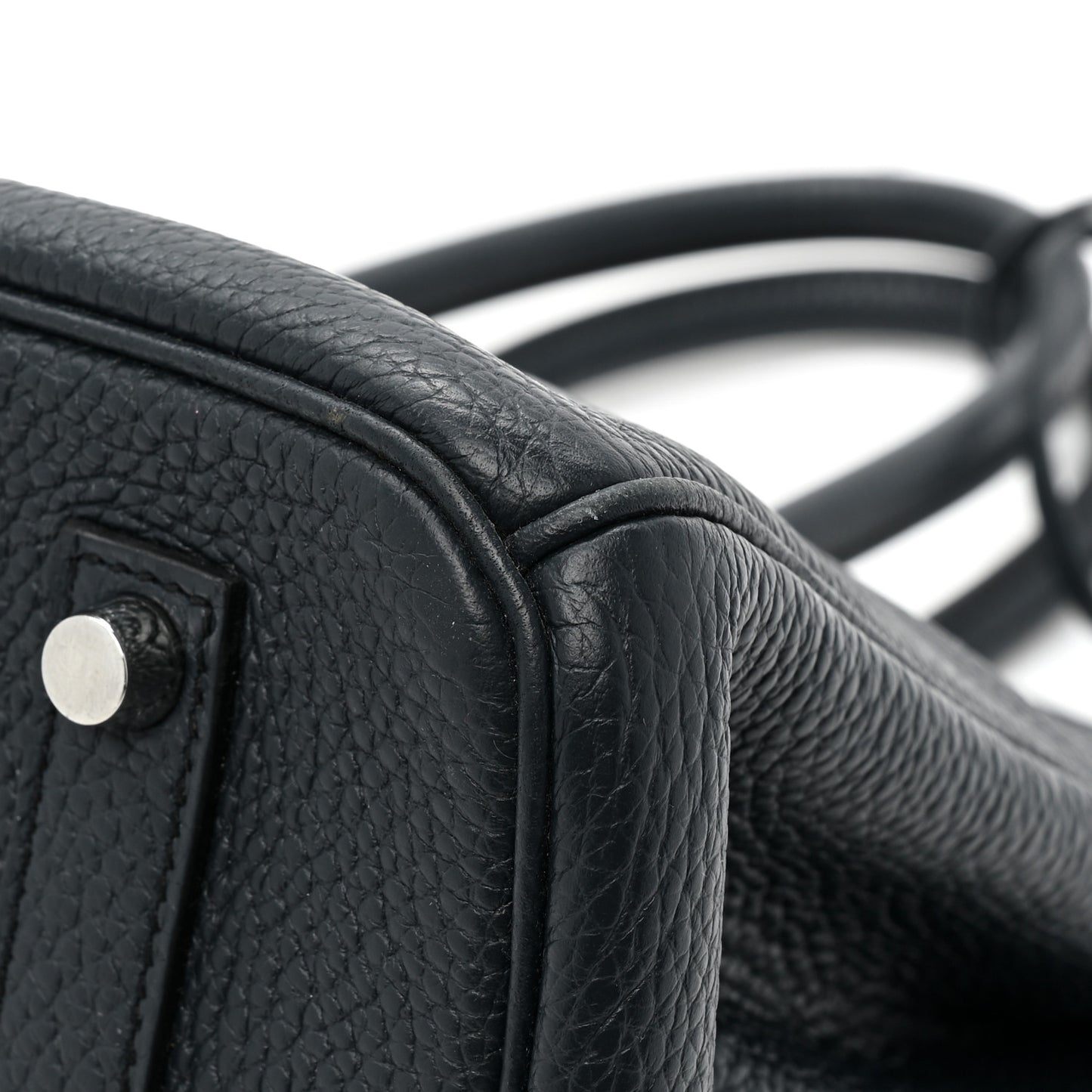 Togo Birkin 35 Bleu Obscur