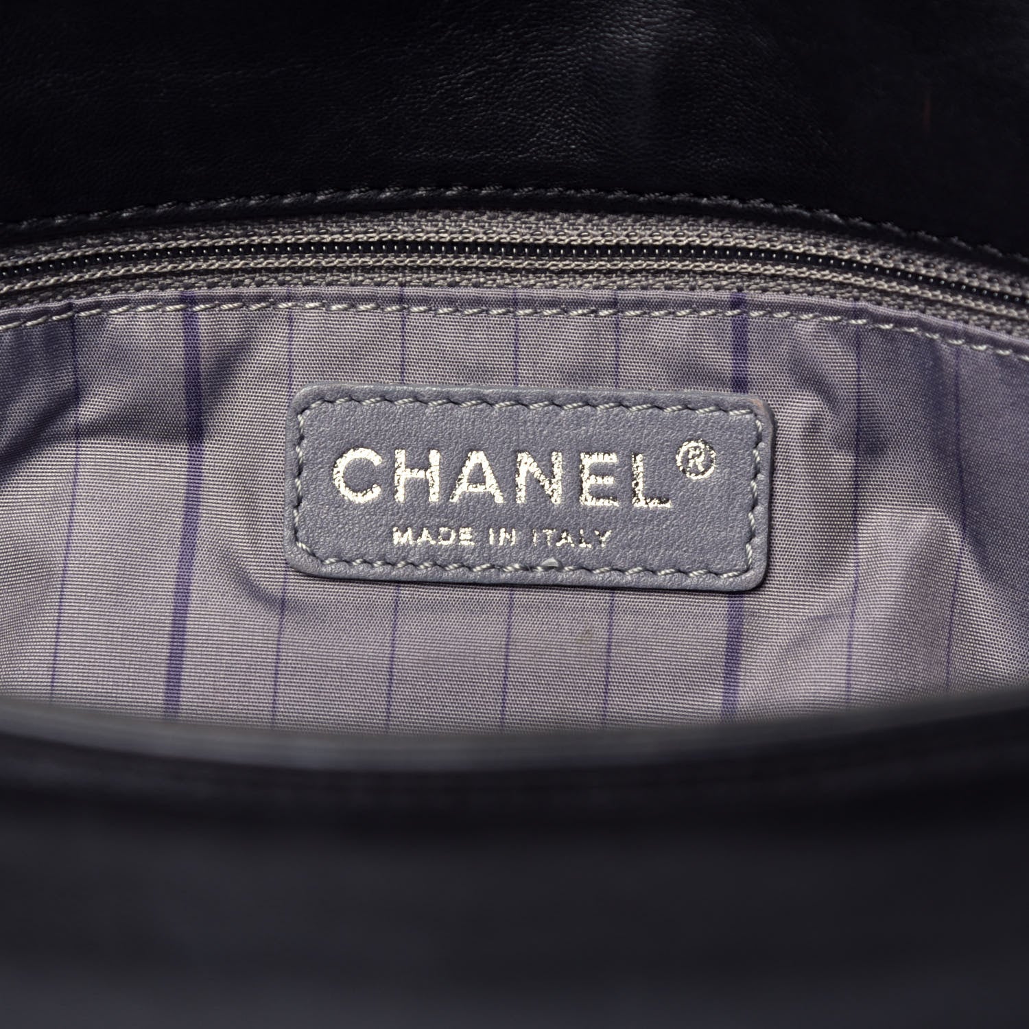 Chanel Lambskin Studded CC East West Flap Black 6 of 9