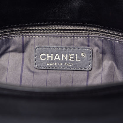 Chanel Lambskin Studded CC East West Flap Black 6 of 9