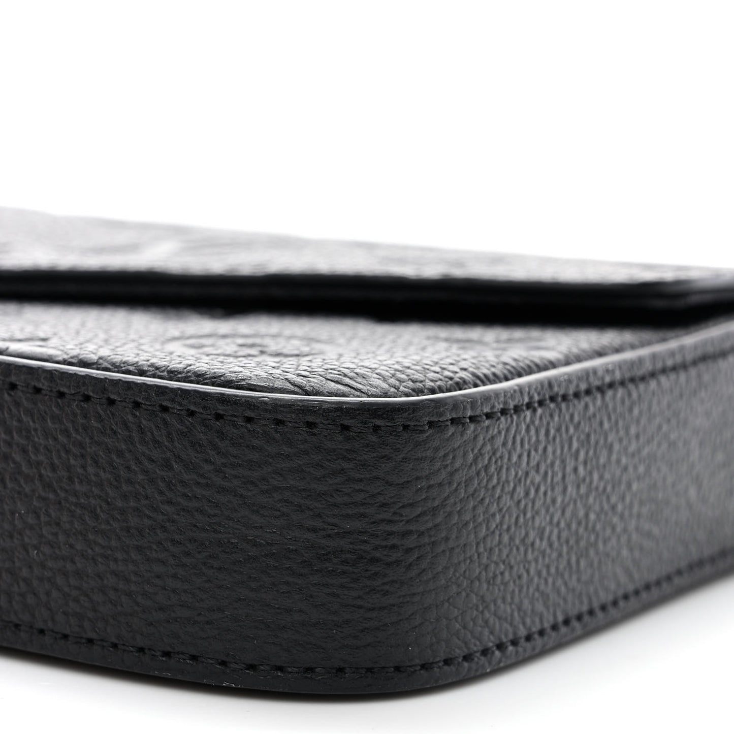 Empreinte Pochette Felicie Chain Wallet Black