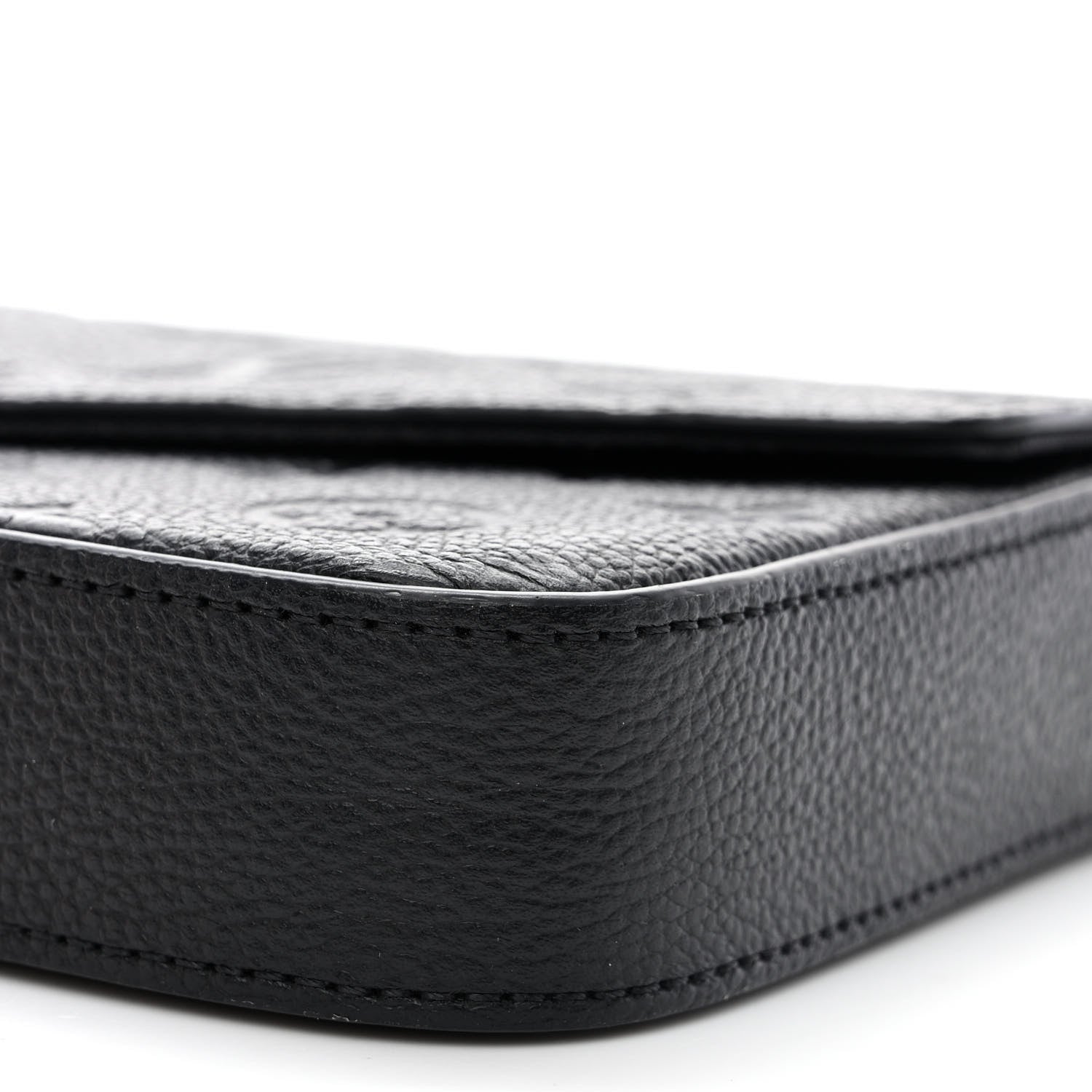 Louis Vuitton Empreinte Pochette Felicie Chain Wallet Black 13 of 14