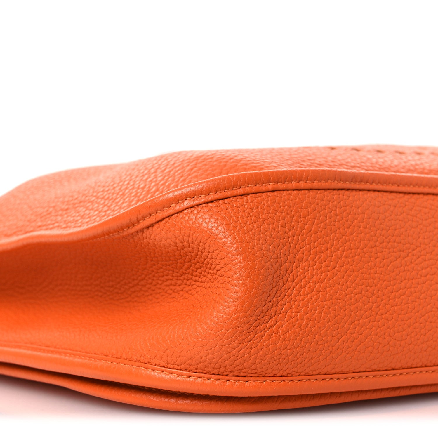 Hermes Taurillon Clemence Evelyne III GM Orange 9 of 12