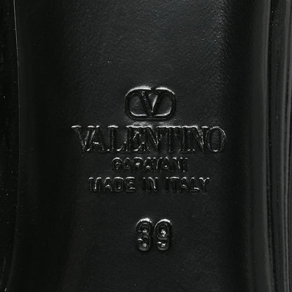 Valentino Garavani Patent One Stud 55mm Pumps 39 Black 6 of 8