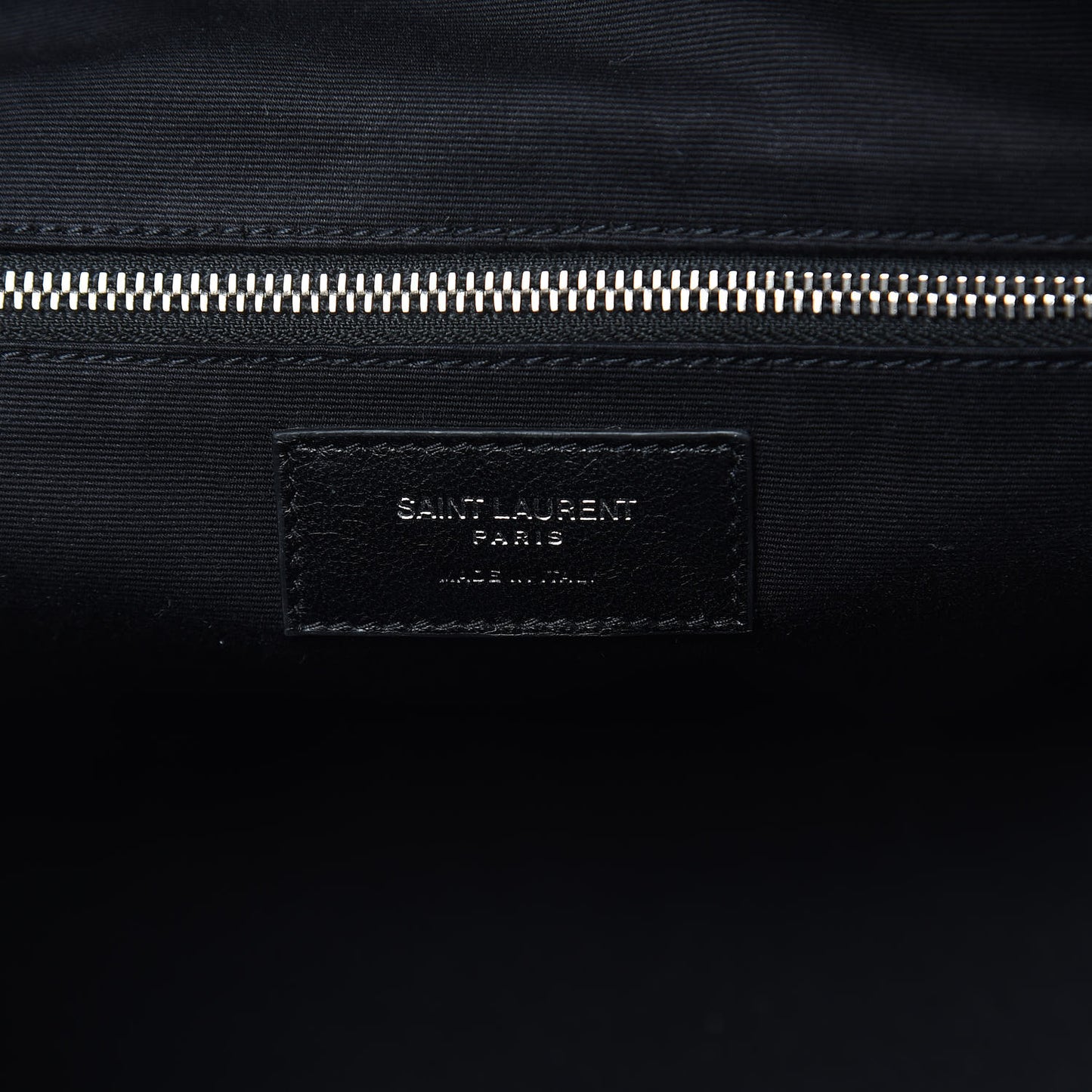 Calfskin Y Quilted Monogram Medium Loulou Bowling Bag Black