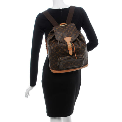 Louis Vuitton Monogram Montsouris GM Backpack 2 of 12