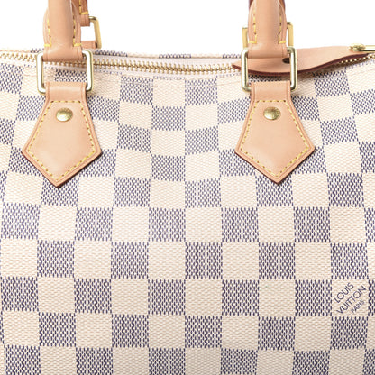 Louis Vuitton Damier Azur Speedy 25 7 of 12
