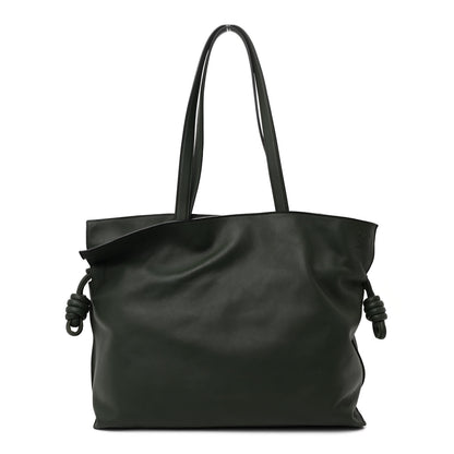 Loewe Calfskin Large Flamenco Knot Bag Khaki 1 of 10