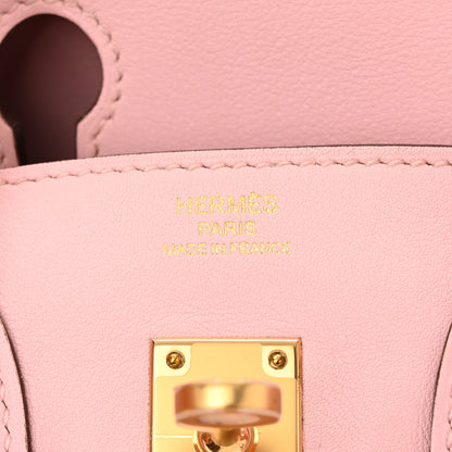 Hermes Swift Birkin 25 Rose Sakura 6 of 11