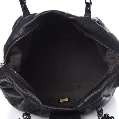 Fendi Nappa Patent B Buckle Tote Black 5 of 11