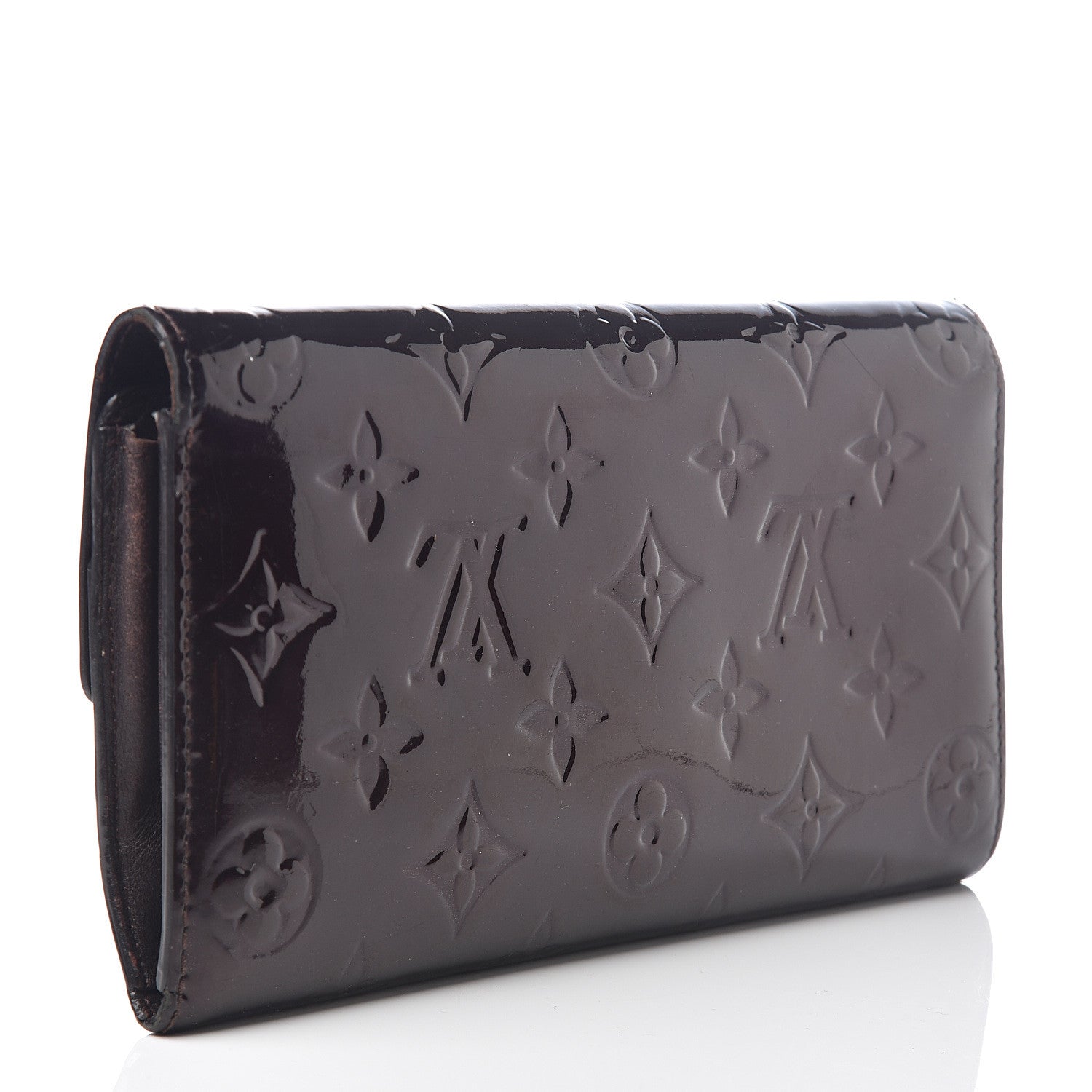 Louis Vuitton Vernis Sarah Wallet Amarante 2 of 6