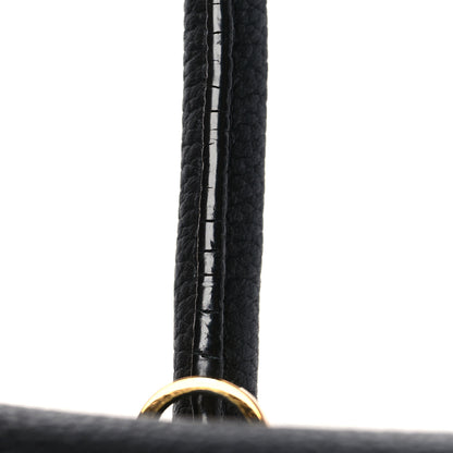 MCM Grained Calfskin Medium Milla Tote Black 13 of 13