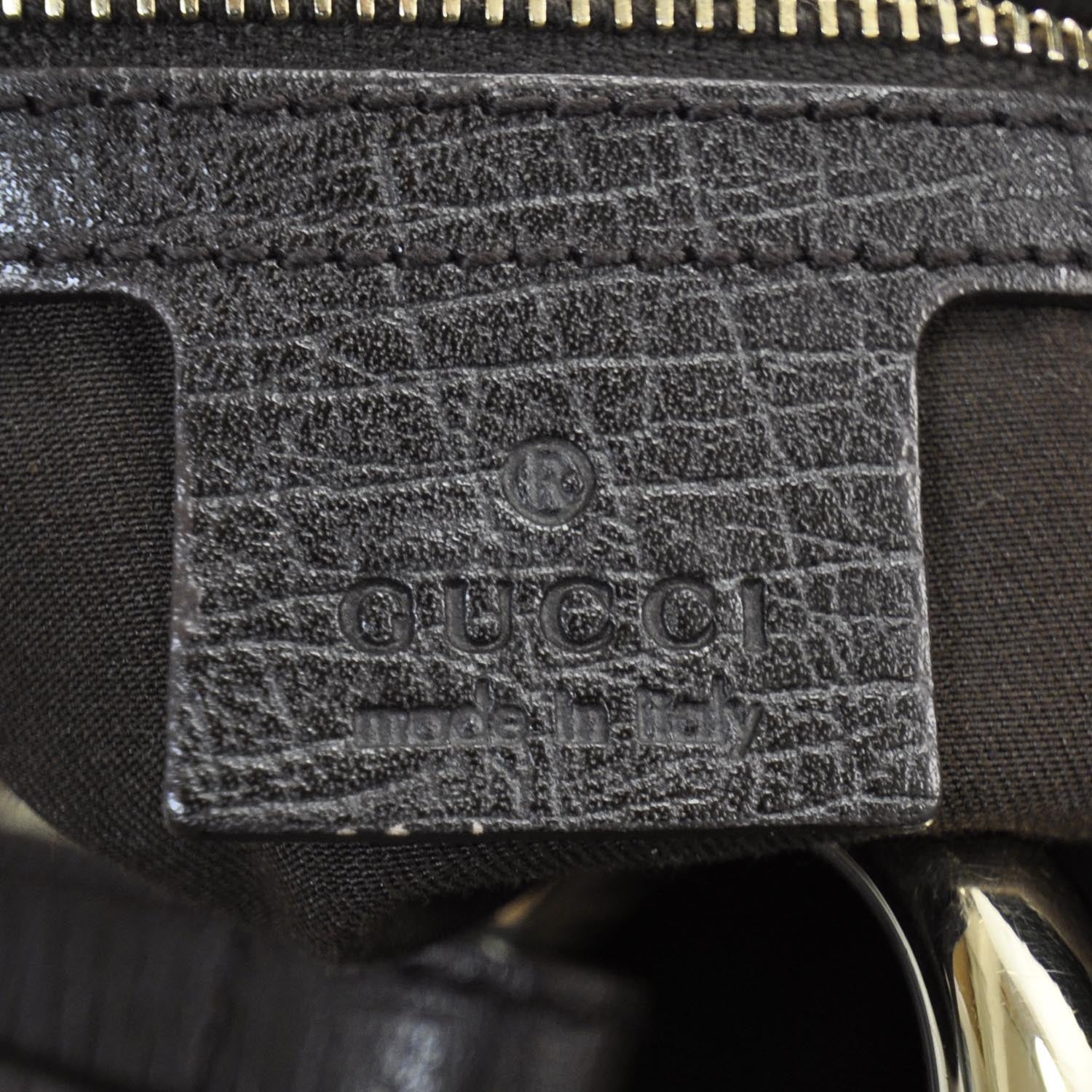 Gucci Monogram Large Horsebit Chain Hobo 8 of 10