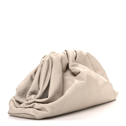 Bottega Veneta Smooth Butter Calf The Pouch Oversized Clutch Mist 3 of 11