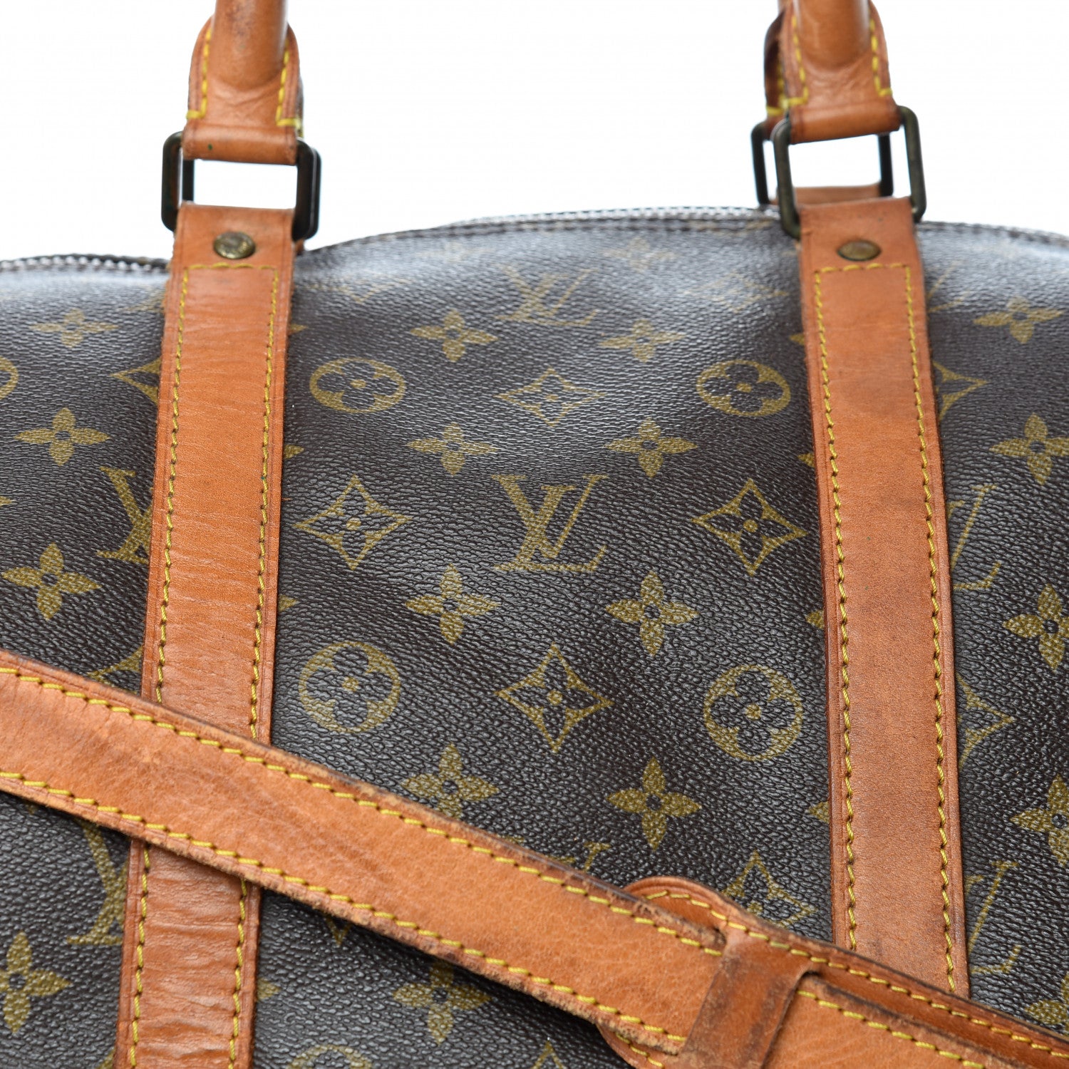 Louis Vuitton Monogram Keepall Bandouliere 55 15 of 31