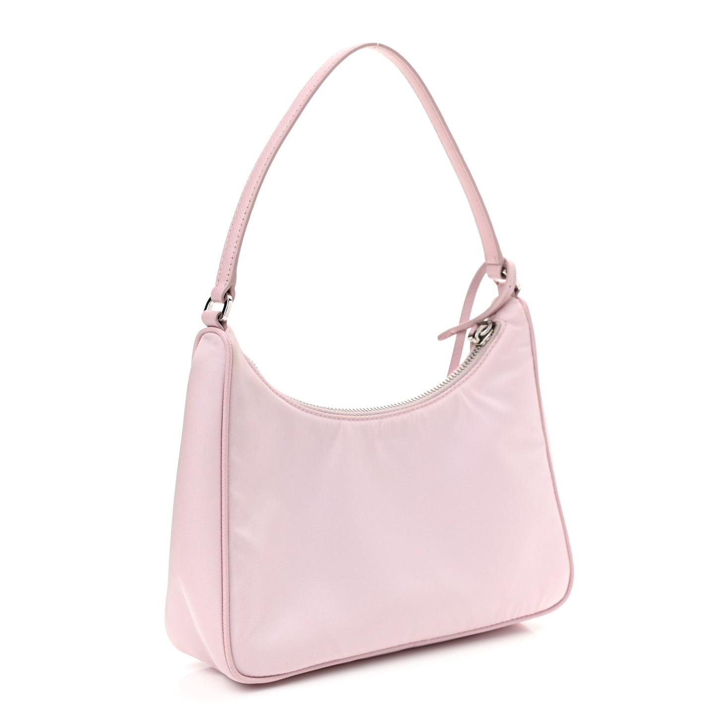 Re-Nylon Saffiano Mini Re-Edition 2005 Bag Alabastro