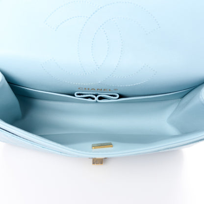 Chanel Aged Calfskin Quilted 2.55 Reissue 225 Flap Light Blue 5 of 10