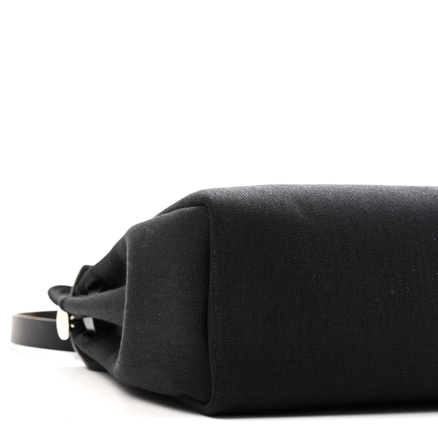 Hermes Military Toile Vache Hunter Herbag Zip Retourne 31 PM Black 10 of 11