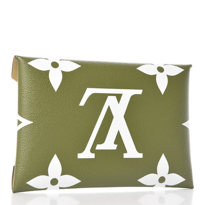 Louis Vuitton Monogram Giant Large Kirigami Pochette Kaki 3 of 8