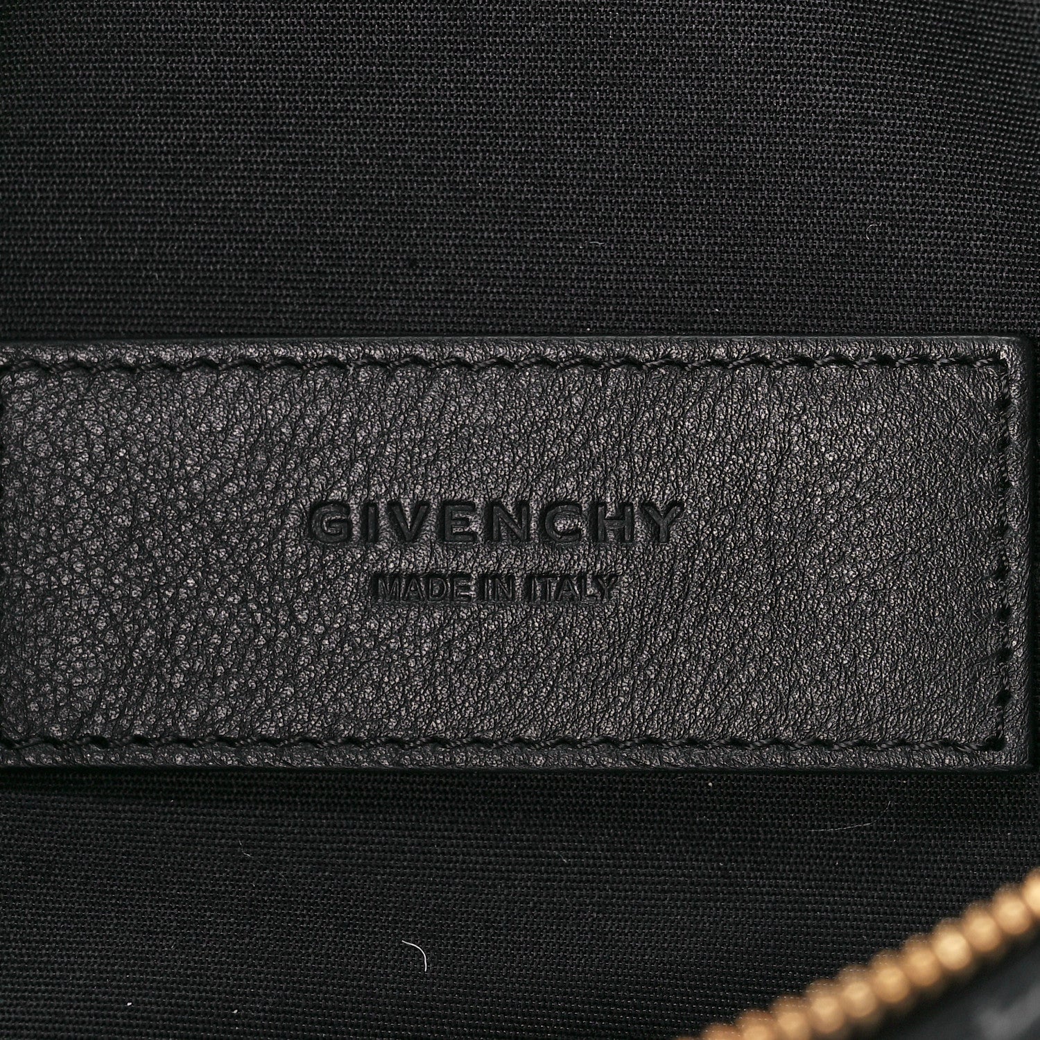 Givenchy Calfskin Mini Whip Belt Bag Black 6 of 12