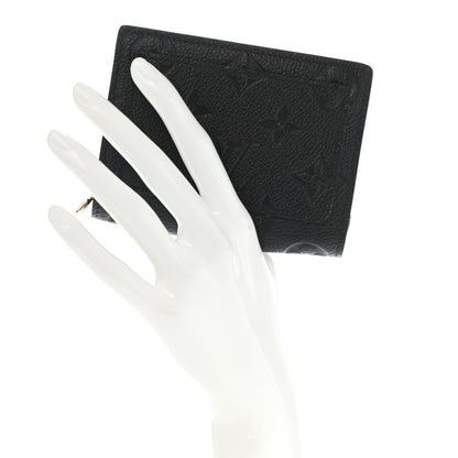 Louis Vuitton Empreinte Clea Wallet Black 2 of 6