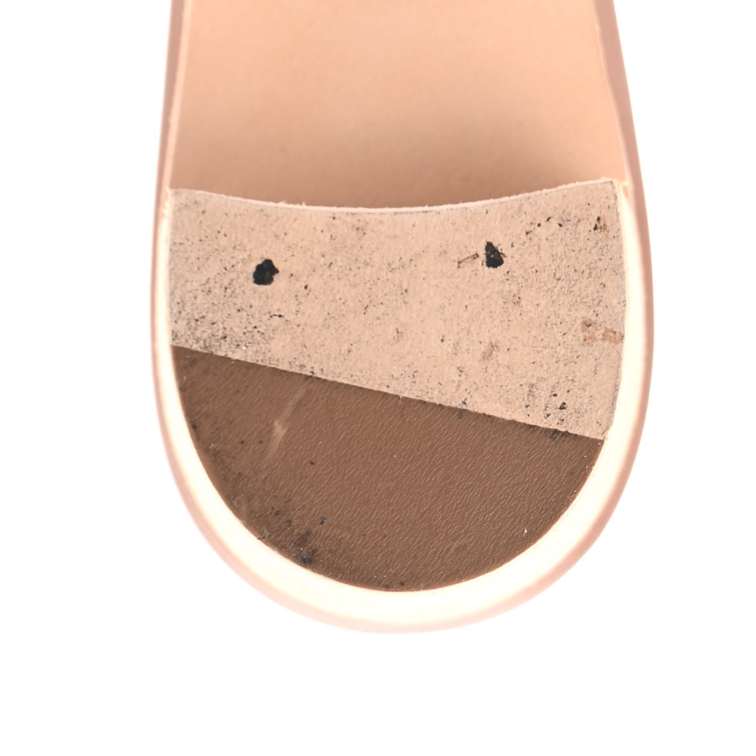 Hermes Calfskin Oasis Sandals 37.5 Gold 12 of 12