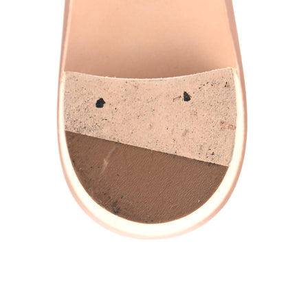 Hermes Calfskin Oasis Sandals 37.5 Gold 12 of 12